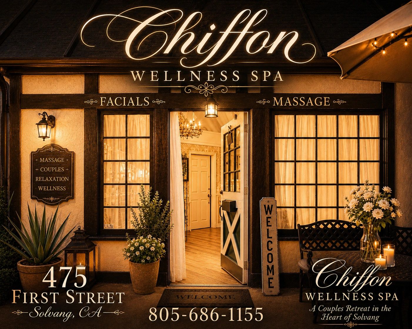 Chiffon Massage and Spa in Solvang, CA