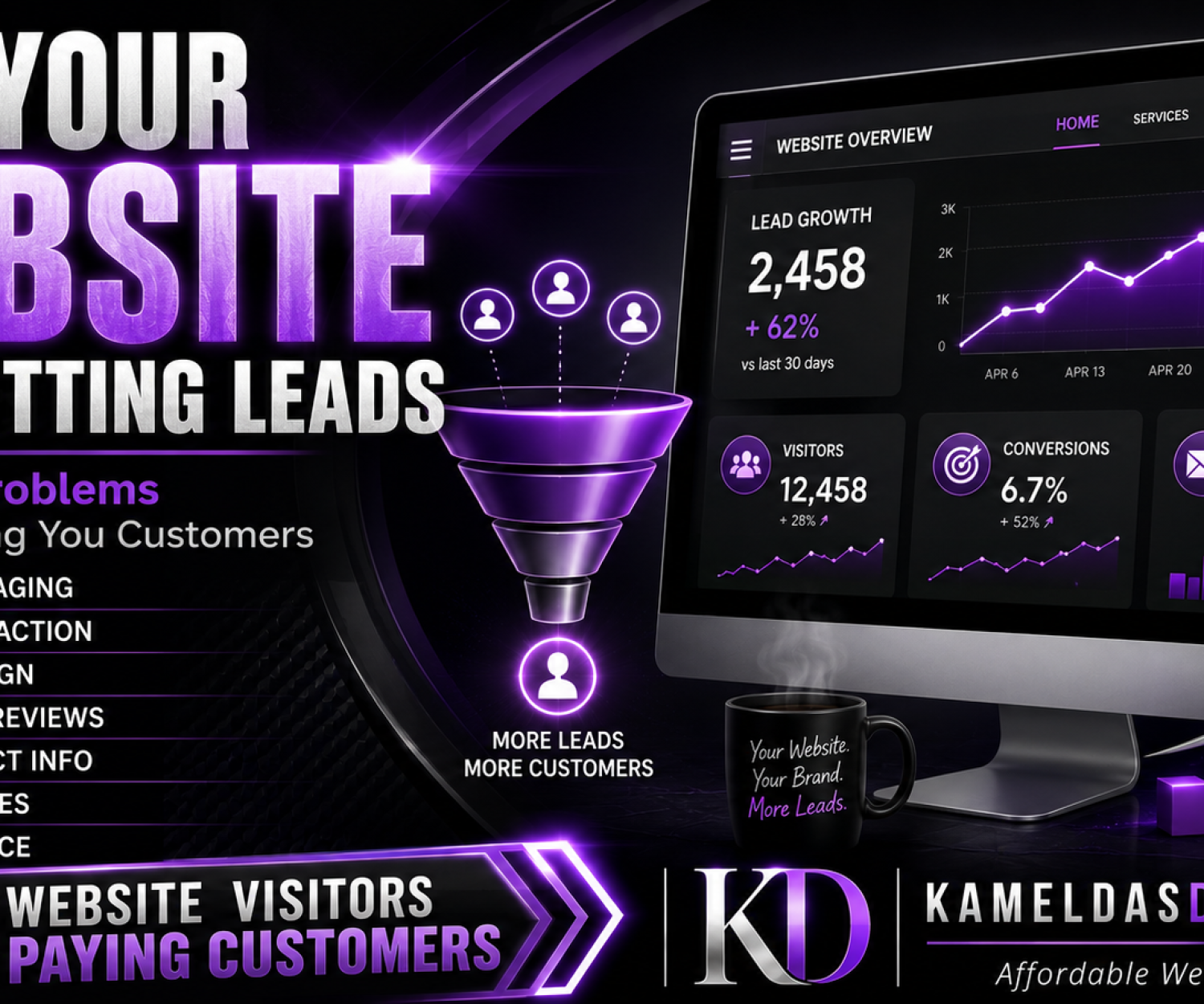 Kamelda's Designs - Affordable Web & Print Design in Ridgeway, VA