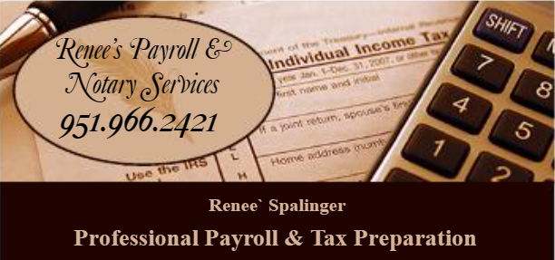 Renee's Payroll & Tax Preparation in Big Creek, CA