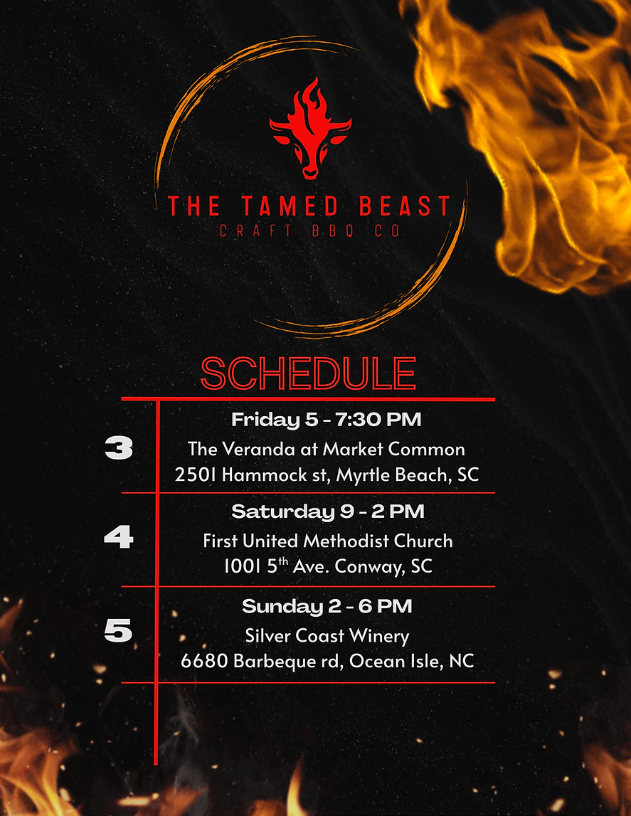 The Tamed Beast Craft BBQ Co. in Loris, SC
