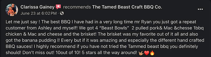 The Tamed Beast Craft BBQ Co. in Loris, SC (6)