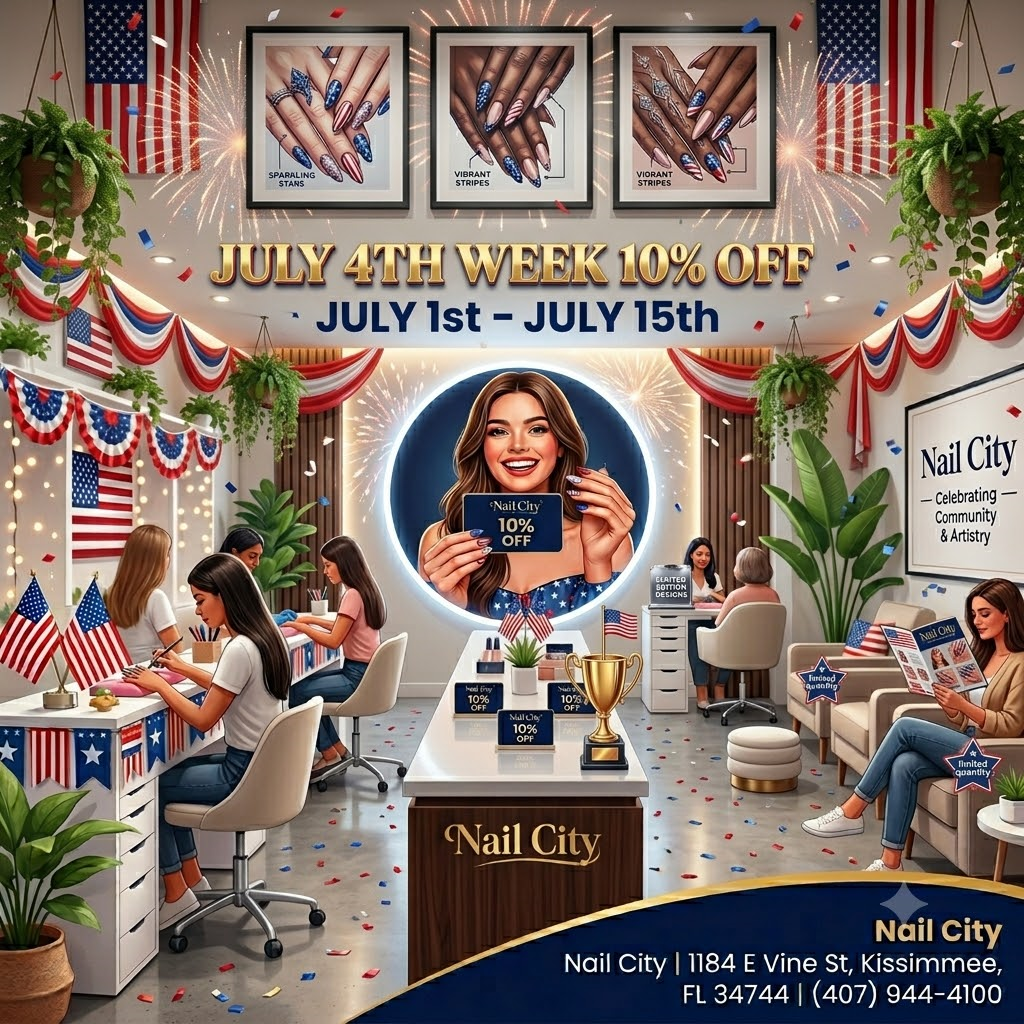 Nail City(need hiring nail technician in Kissimmee, FL
