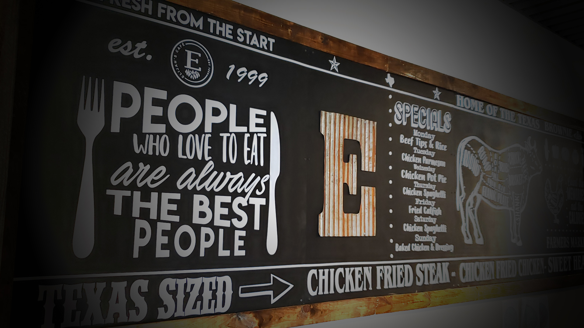 Elijah's Cafe in Kirbyville, TX