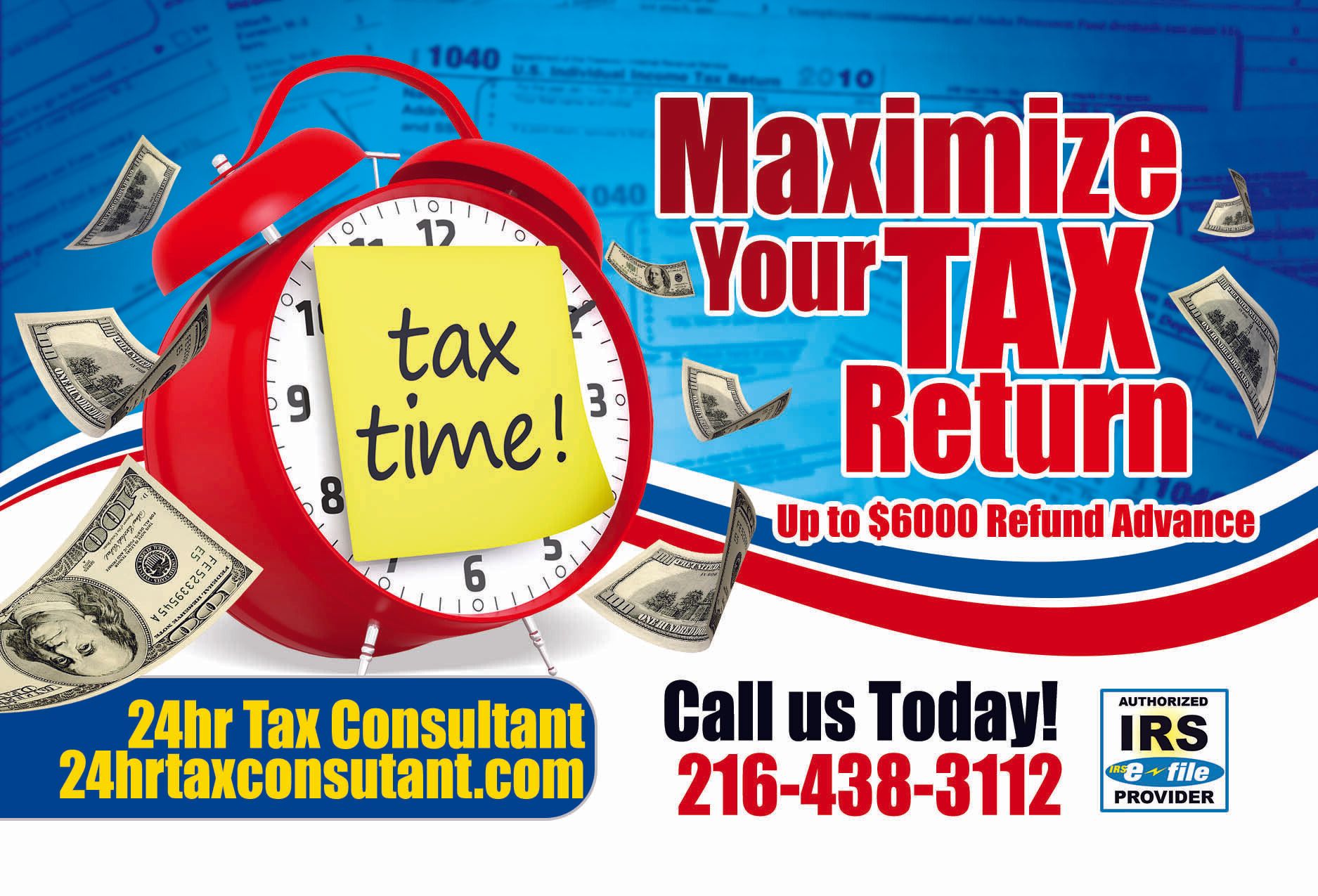 24hr Tax Consultant in Canton, OH