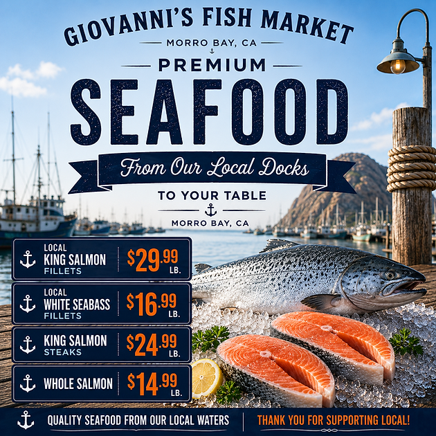 Giovanni's Fish Market And Galley in Morro Bay, CA (2)