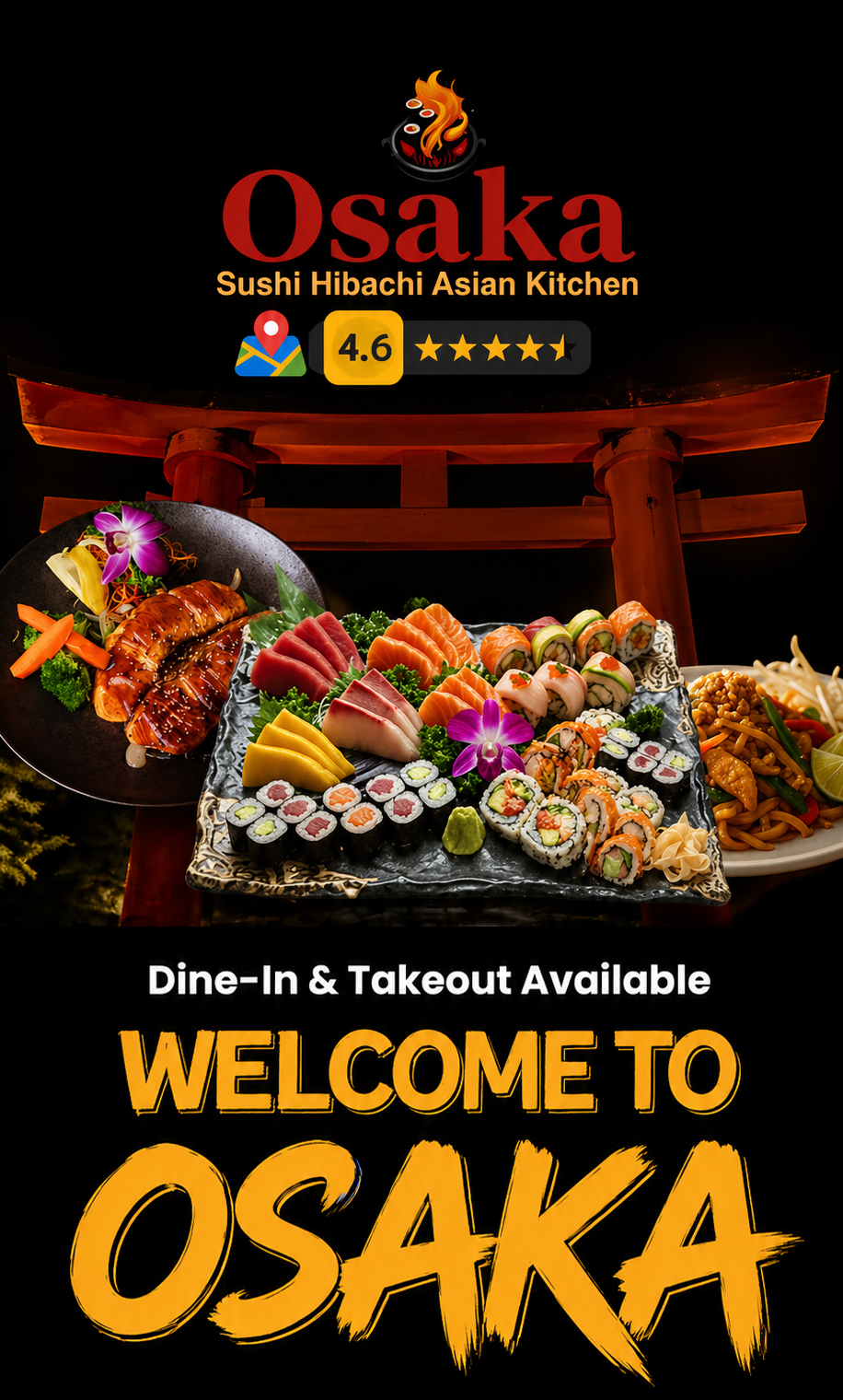 Osaka Sushi Hibachi Asian Kitchen in Lake City, FL (4)