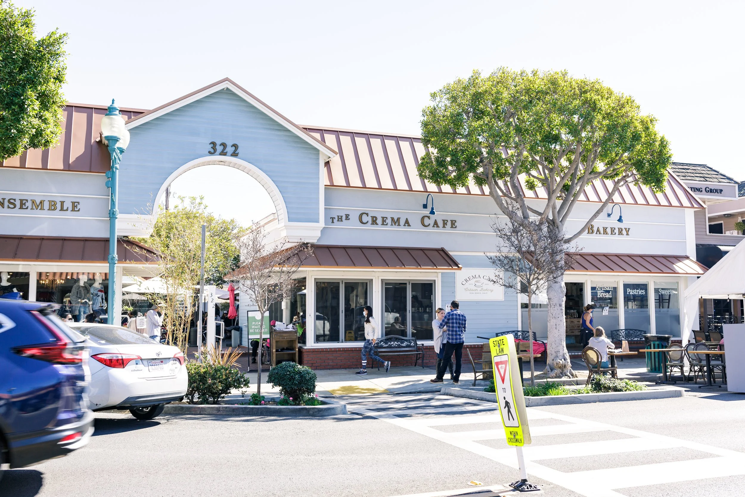 The Crema Cafe in Seal Beach, CA