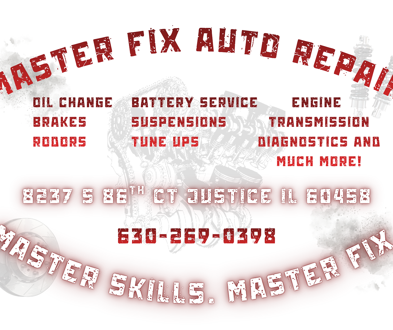 Master Fix Auto Repair in Justice, IL