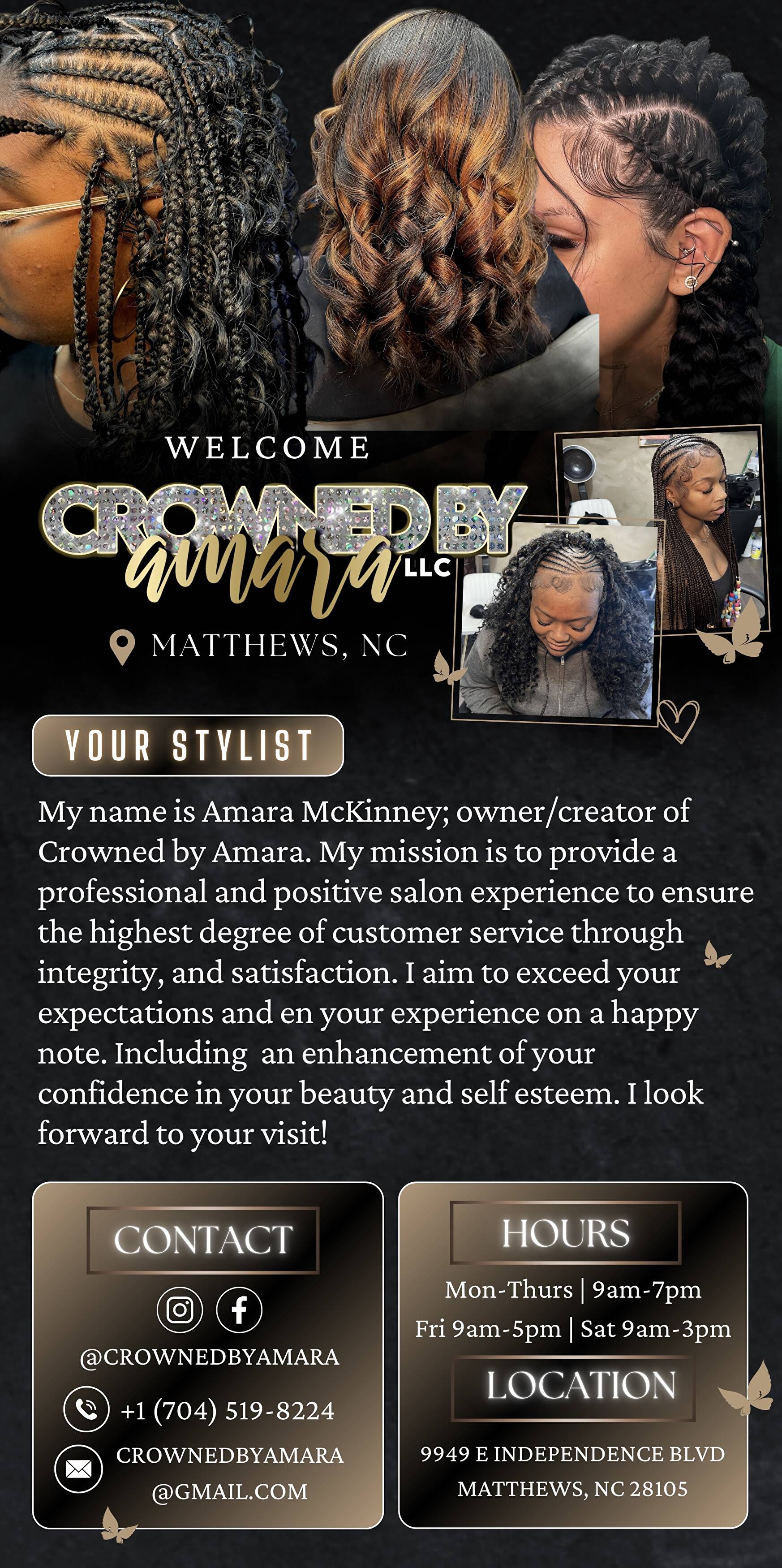 Crowned By Amara in Matthews, NC