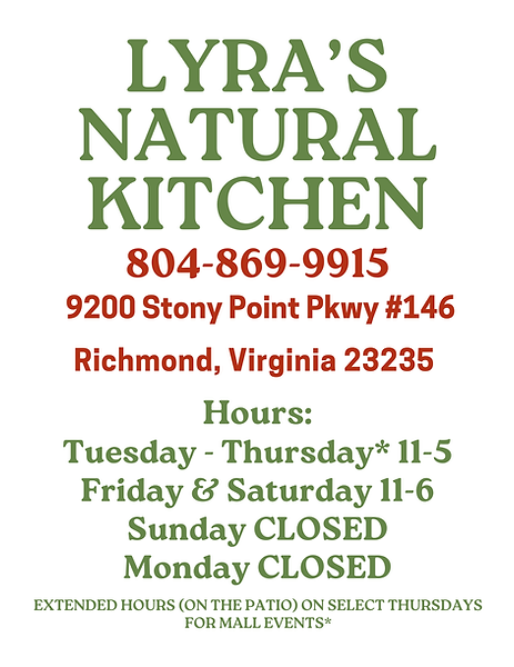 Lyra's Natural Kitchen in Richmond, VA (2)