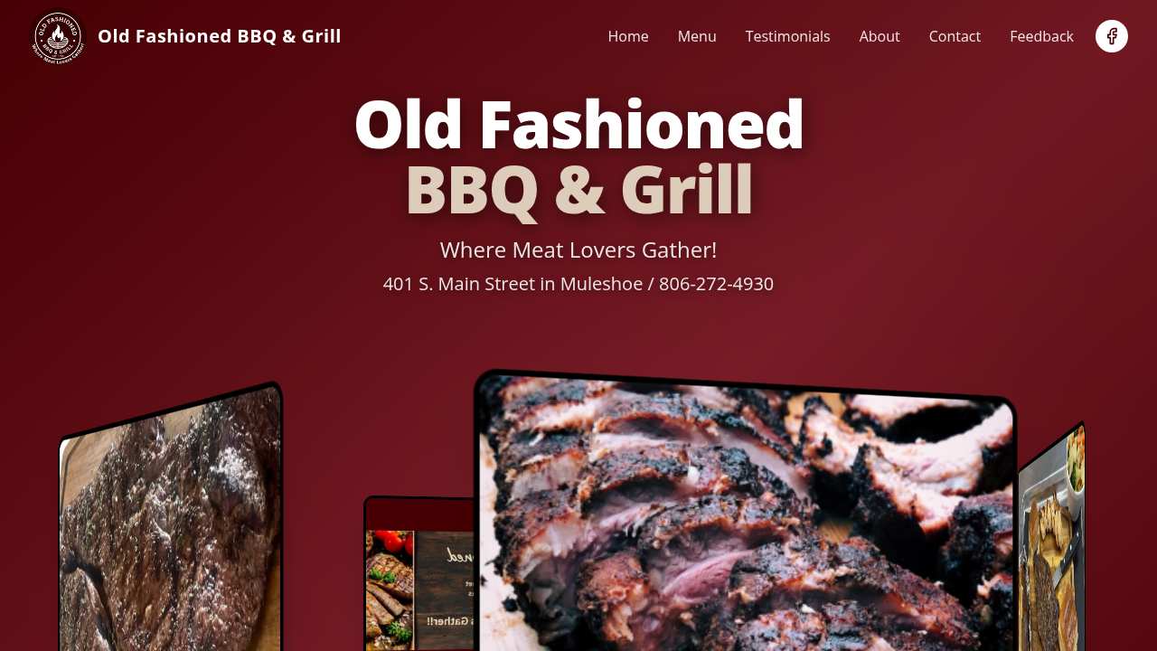 Old Fashioned BBQ & Grill in Muleshoe, TX