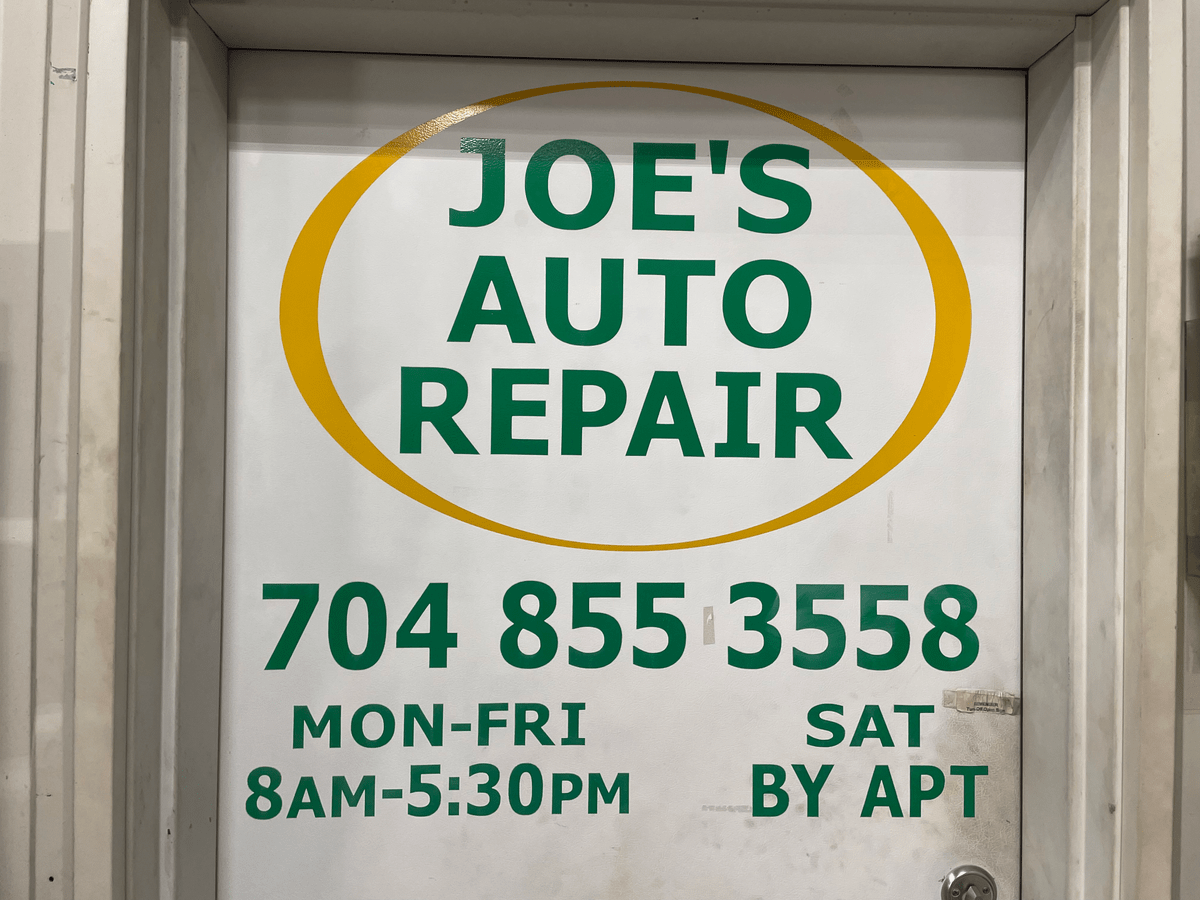 Joes Auto Repair in China Grove, NC
