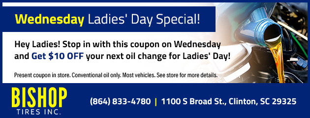 Bishop Tires, Inc. in Clinton, SC (2)