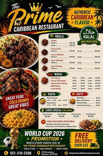 The Prime Caribbean Restaurant in Bayonne, NJ (2)