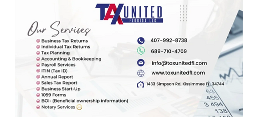 Tax United Florida LLC in Kissimmee, FL