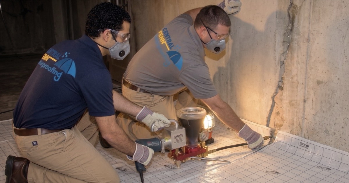 Central Penn Waterproofing in Rheems, PA