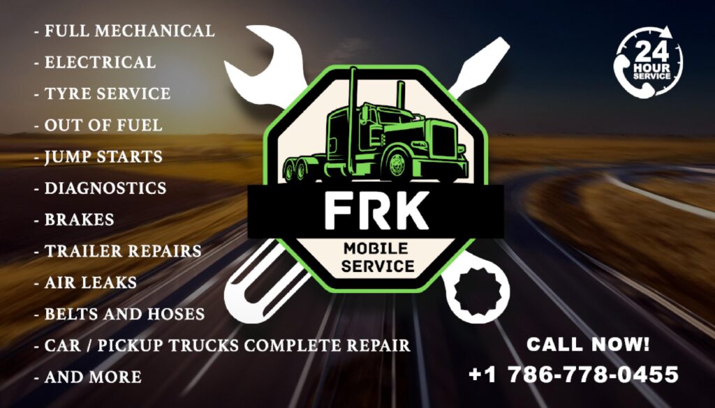 Mobile Semi Truck Mechanic FRK Mechanic Solutions Boynton Beach in Boynton Beach, FL (6)