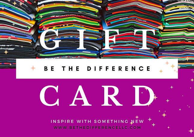 Be The Difference Clothing- Inspirational Tees & Custom Printing in Jersey City, NJ