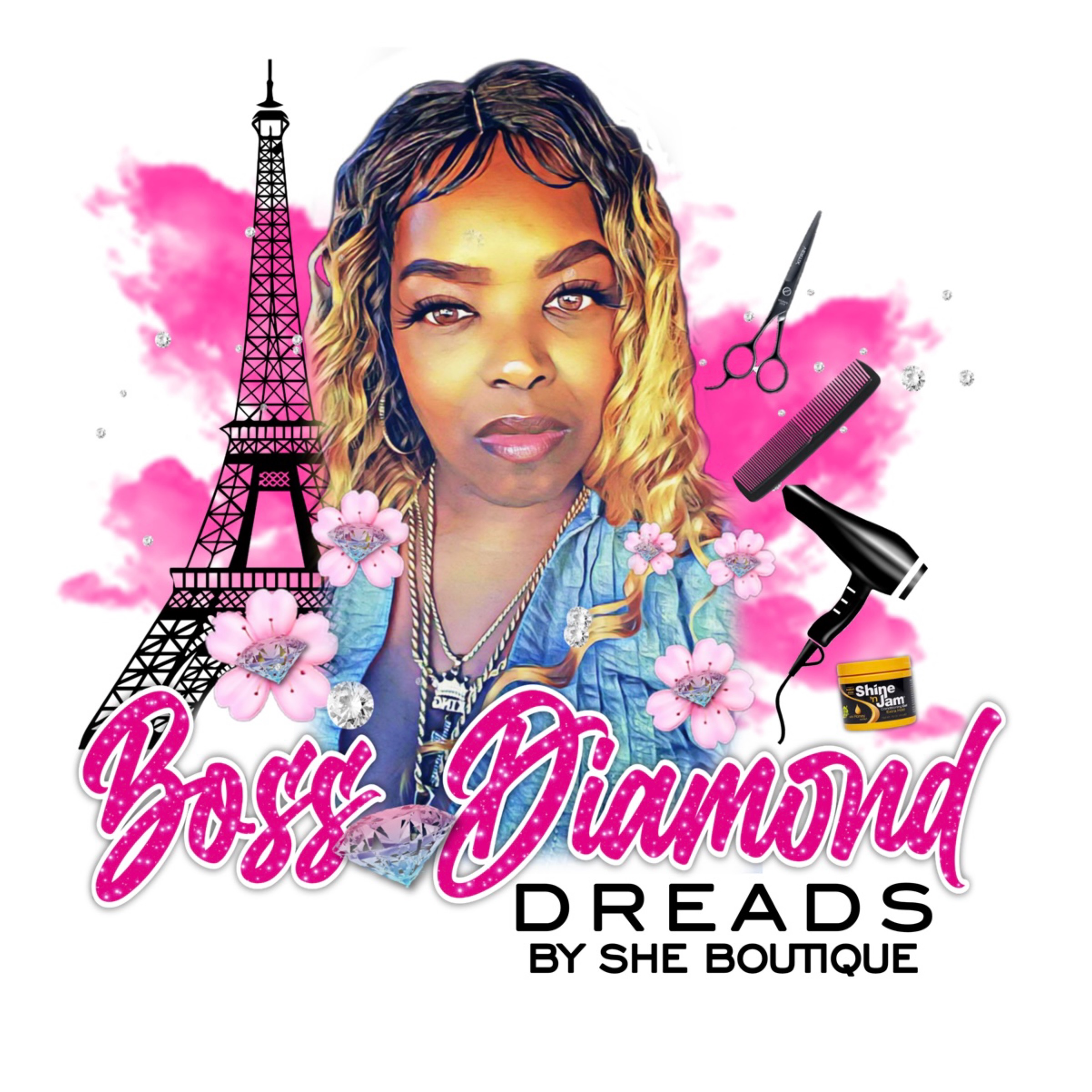 Boss Diamond Dreads By She Boutique LLC in Yemassee, SC