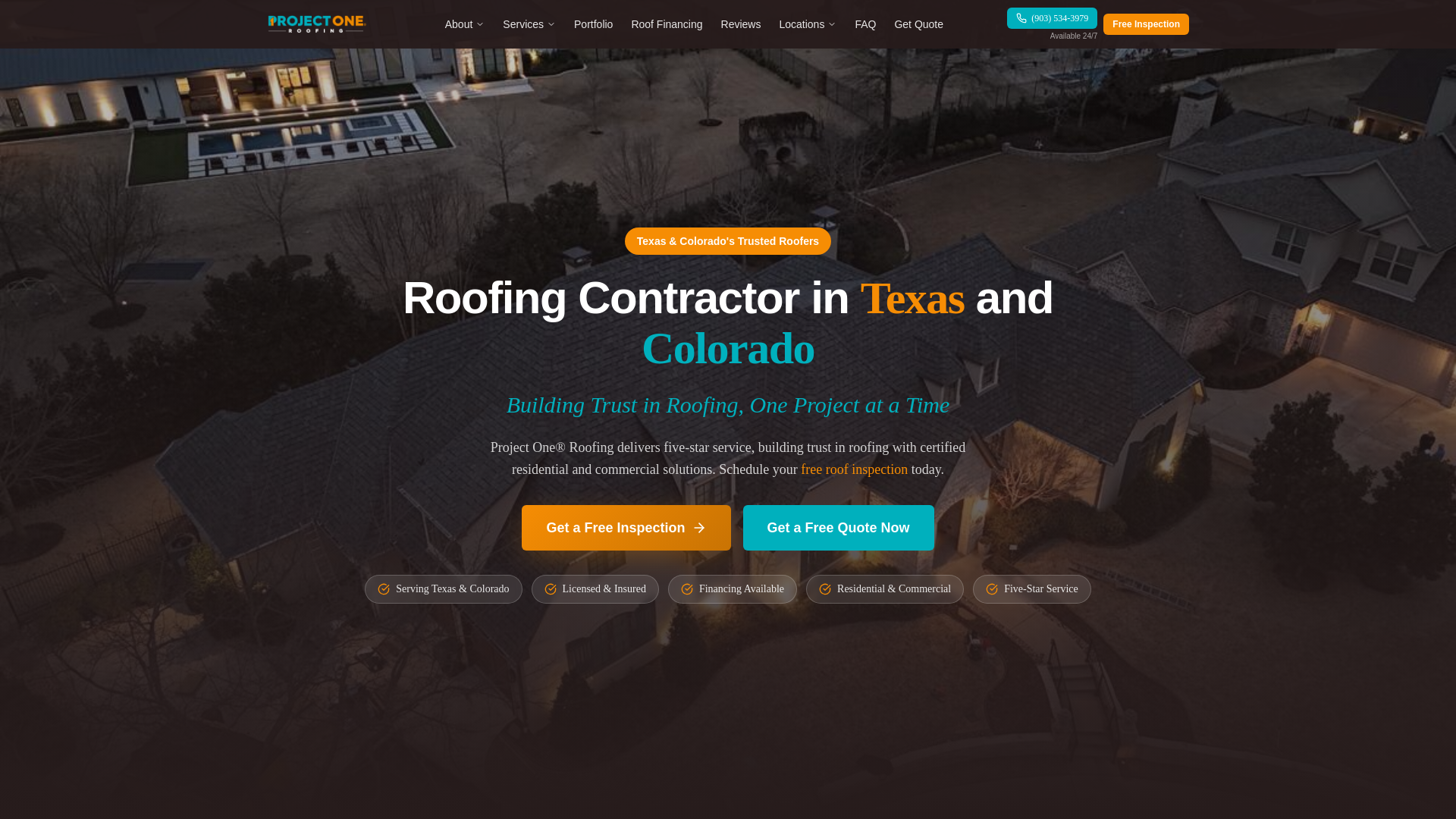 Project One Roofing in Whitehouse, TX