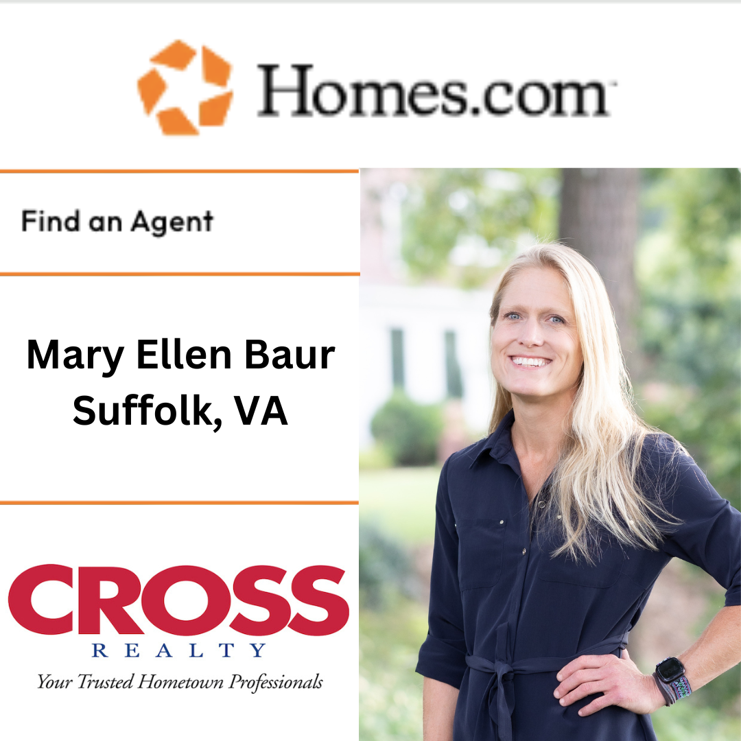 Mary Ellen Baur, REALTOR @ Cross Realty in Suffolk, VA