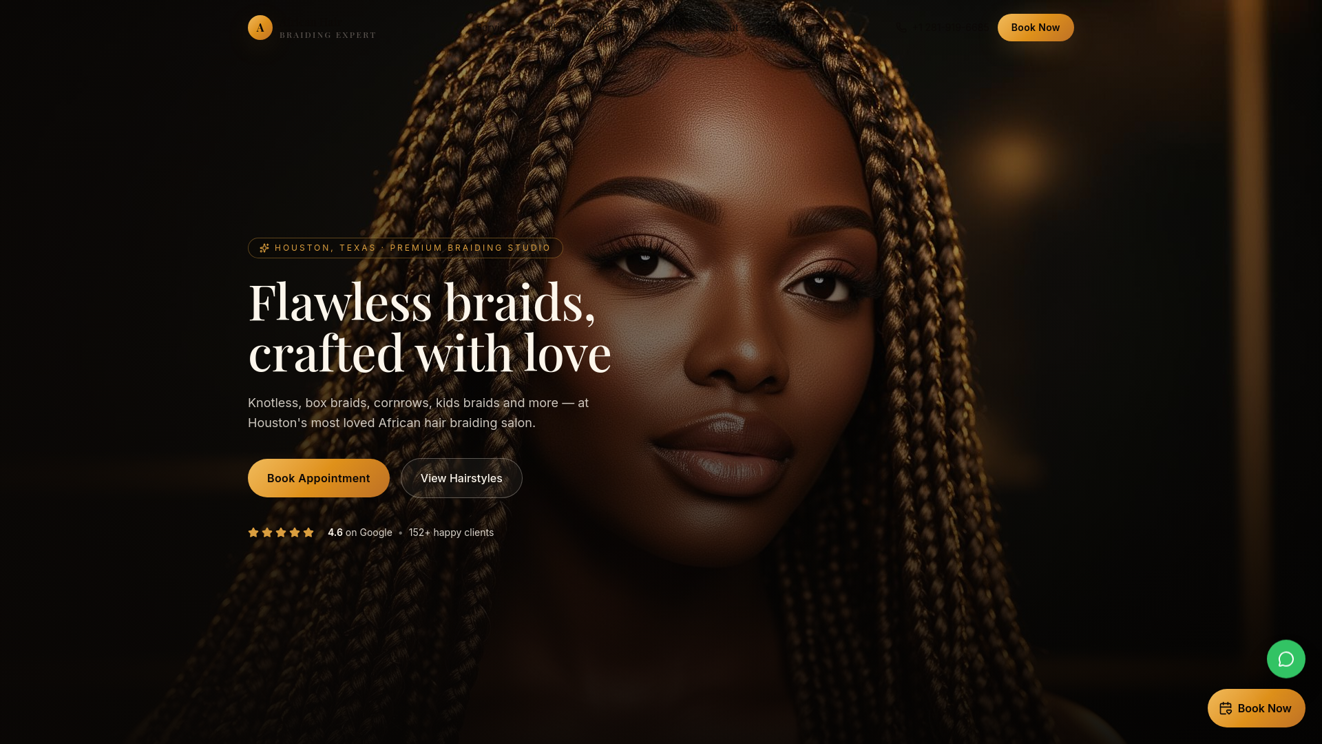 African hair braiding expert in Houston, TX