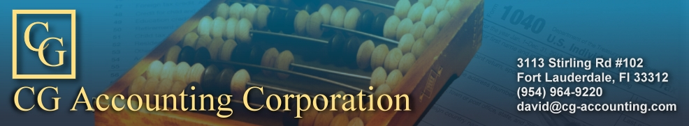 CG Accounting Corporation in Fort Lauderdale, FL