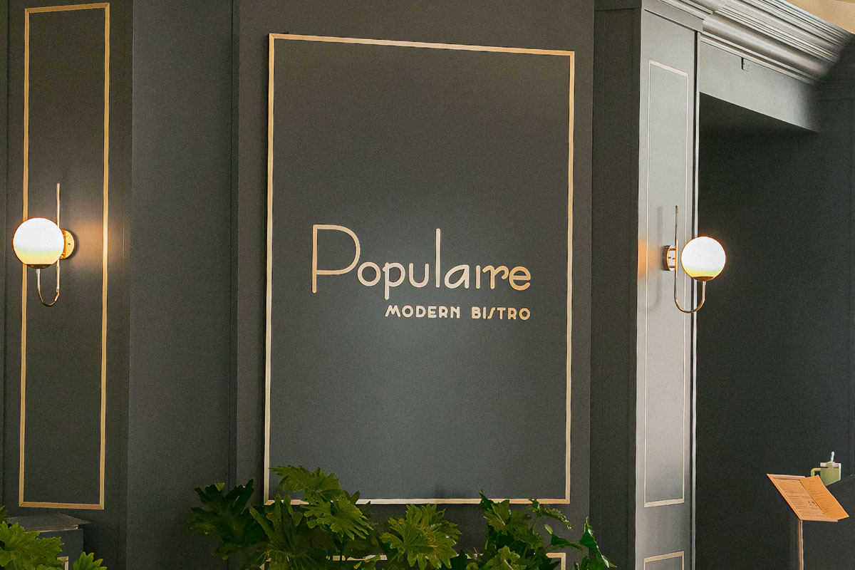 Populaire Modern Bistro in Costa Mesa, CA