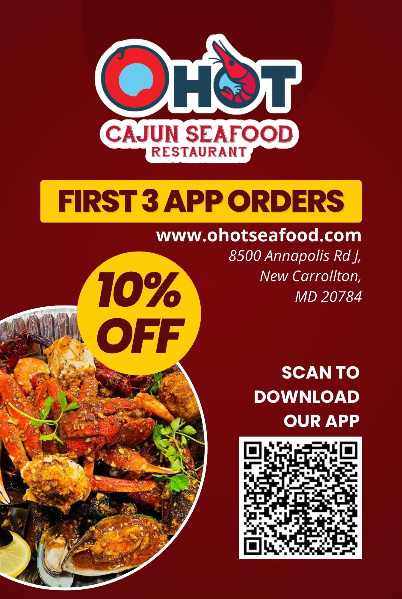OHot Cajun Seafood in Abington, PA