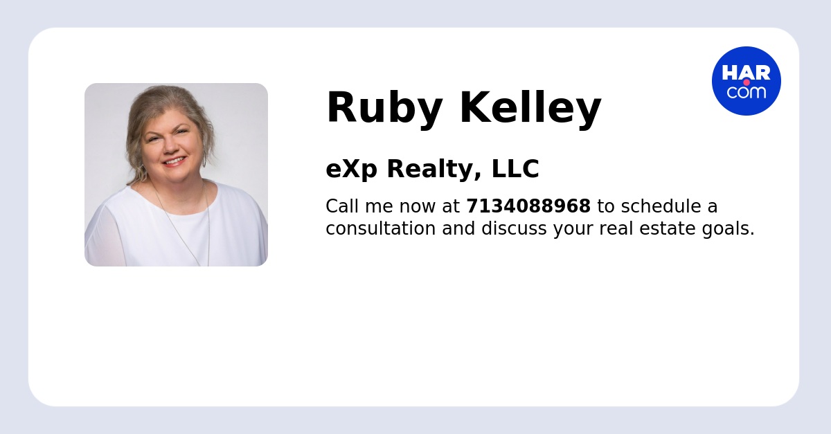 Ruby Kelley, Realtor in New Waverly, TX