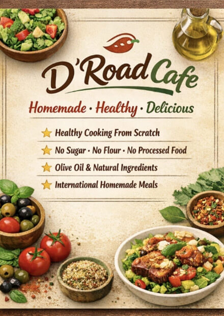 D'Road Cafe welcomes you to our Latin Home cooking style in Montgomery, AL (2)
