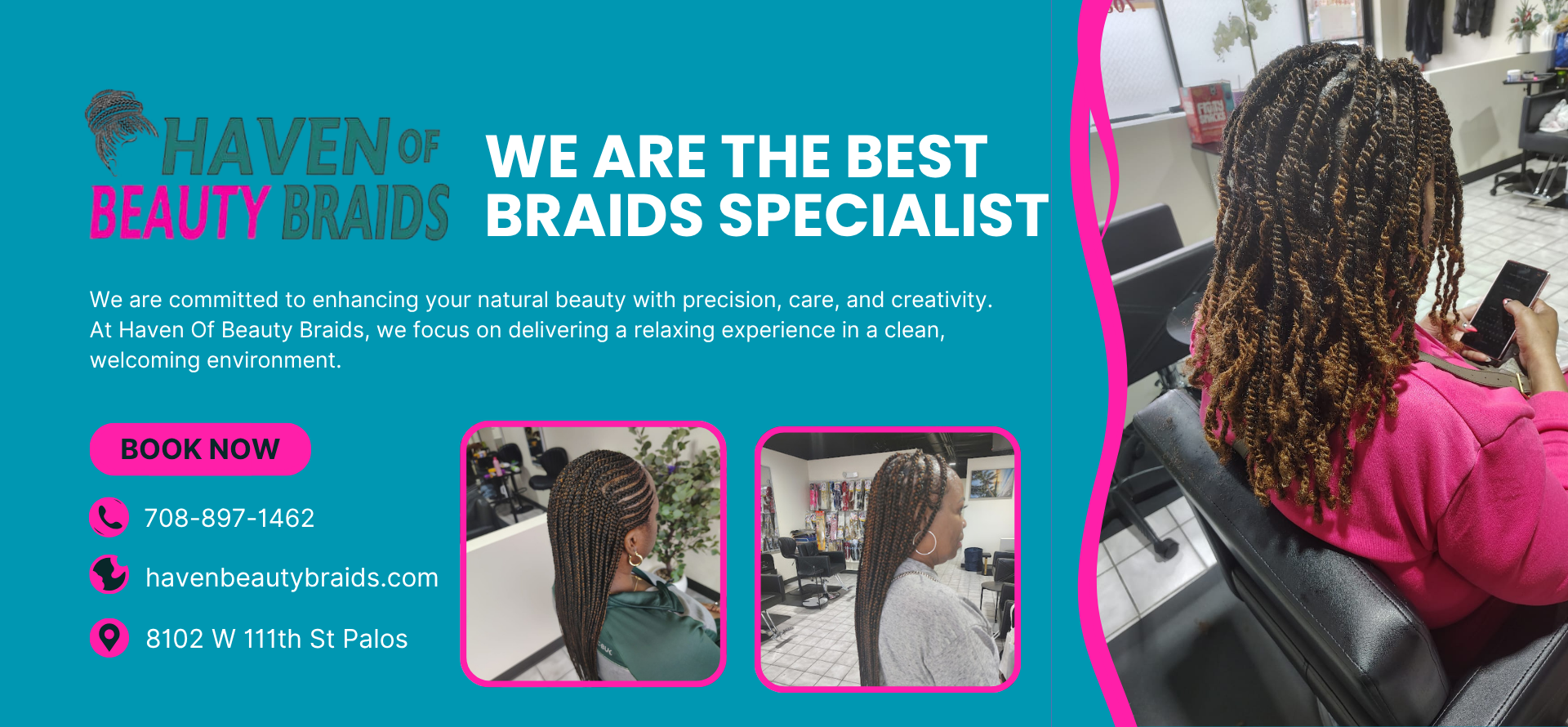 Haven Of Beauty Braids in Palos Hills, IL