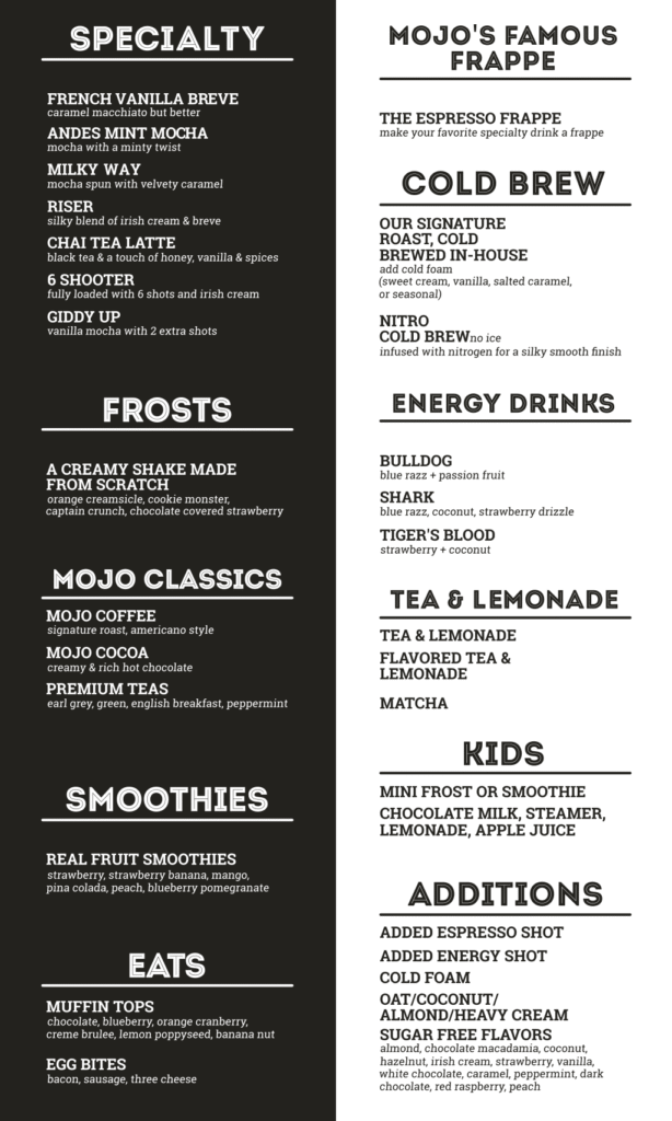 Mojo Coffee Lampasas in Lampasas, TX