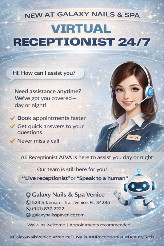 Galaxy Nails & Spa Venice Island in Venice, FL