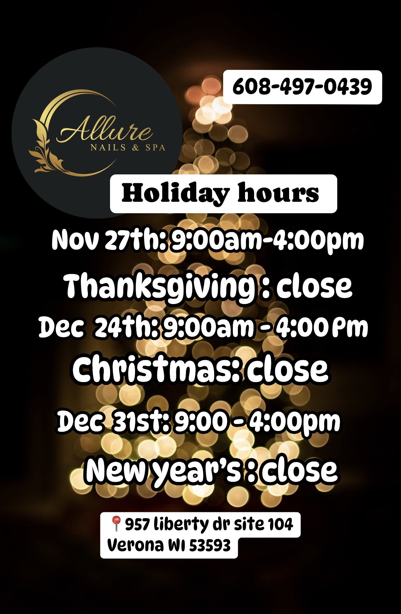 Allure Nails & Spa in Verona, WI