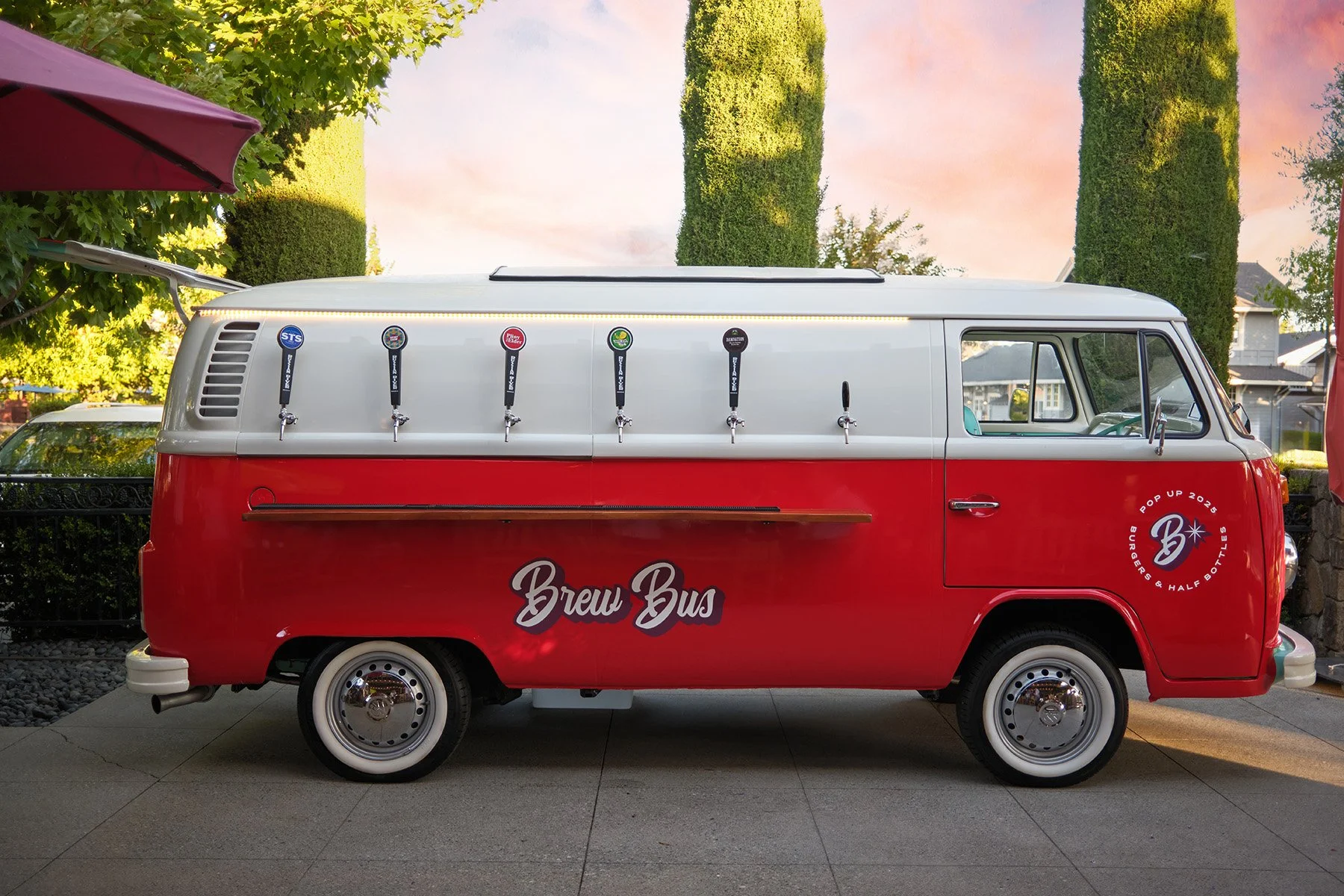 Burgers & Half Bottles in Yountville, CA