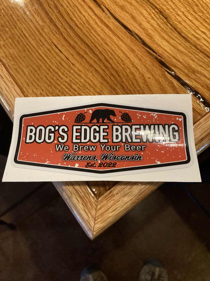 Bog's Edge Brewing Company in Warrens, WI (5)