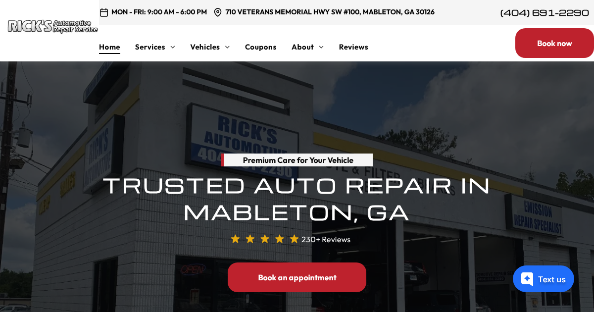 Rick's Automotive Repair Service - Full Service in Mableton, GA (3)