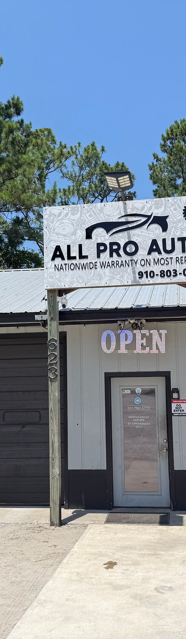 All Pro Auto LLC in Holly Ridge, NC