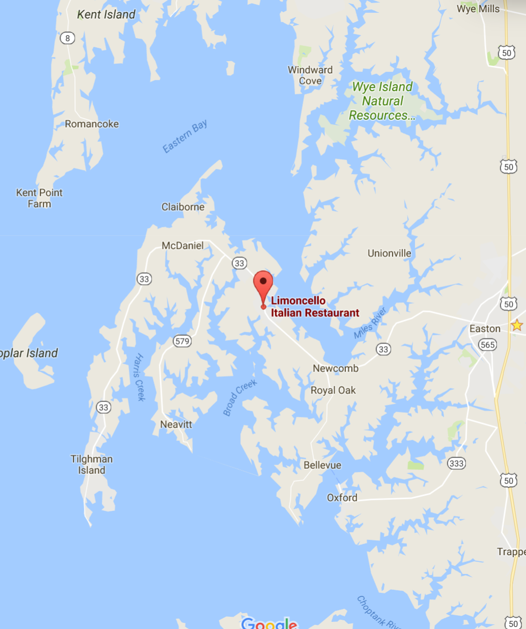 Limoncello Restaurant and Wine Bar in St Michaels, MD