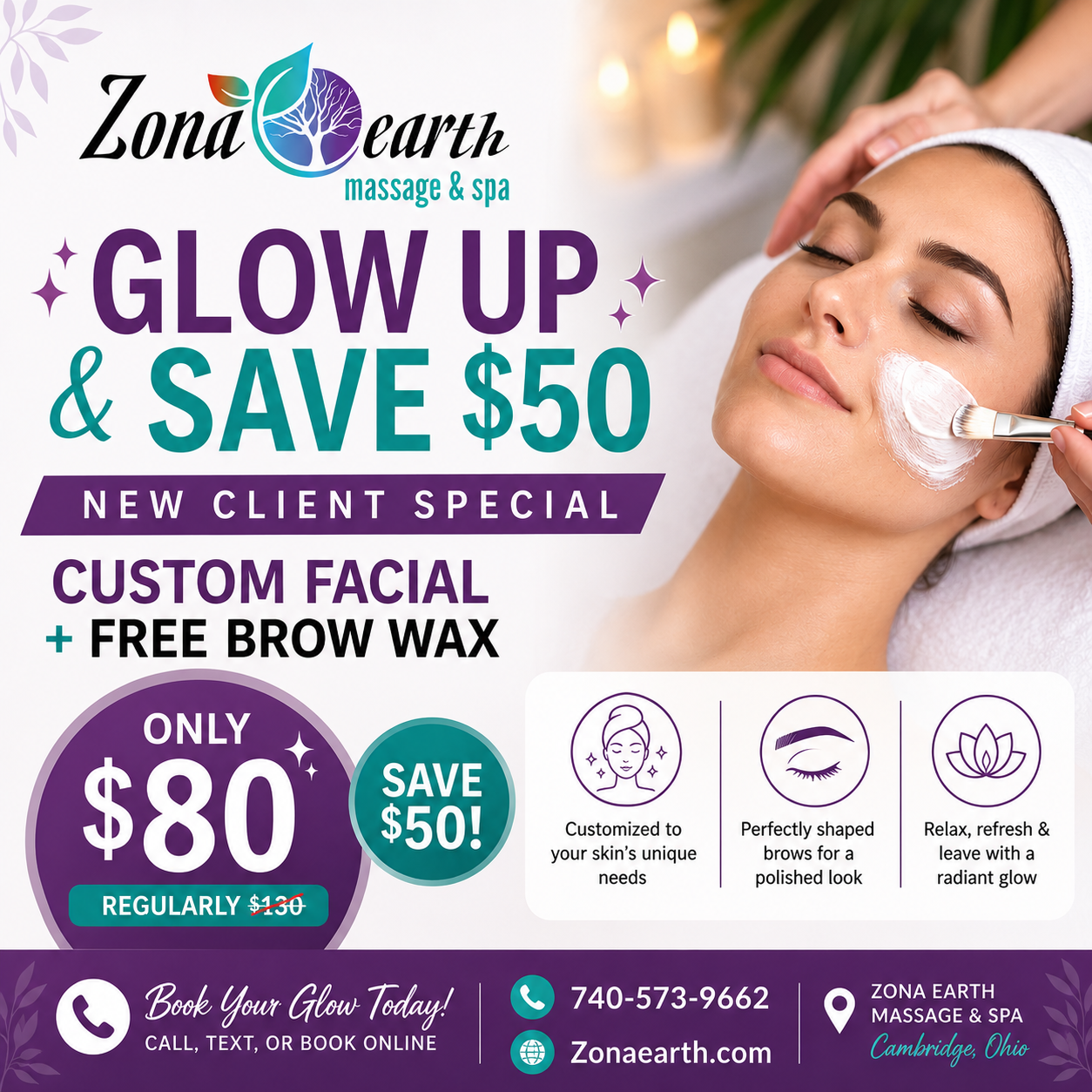 Zona Earth Massage & Spa in Cambridge, OH