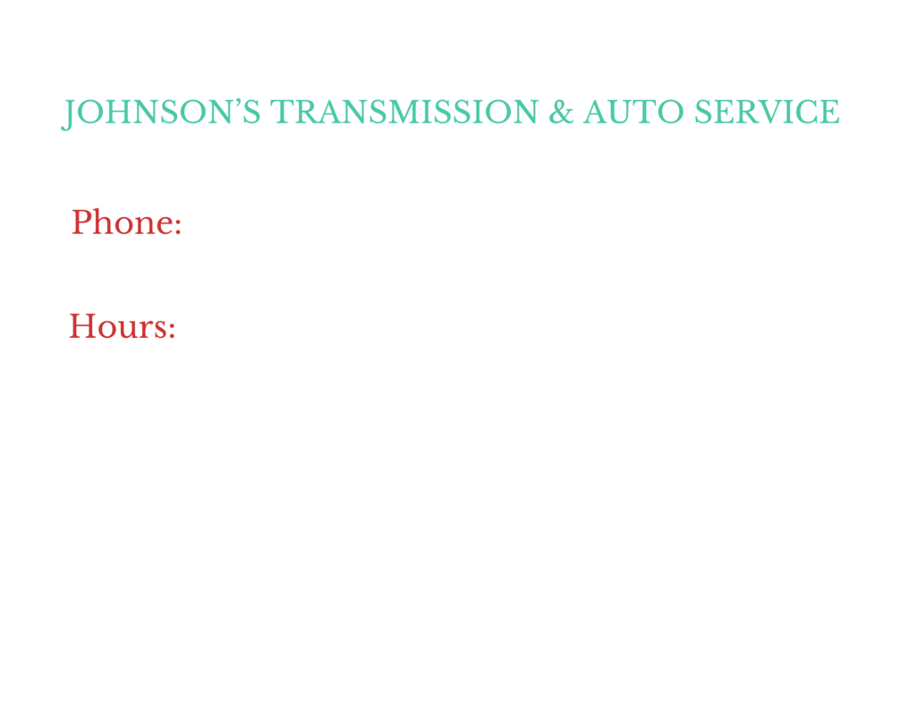 Johnson's Transmission & Auto Service in Dunn, NC (5)