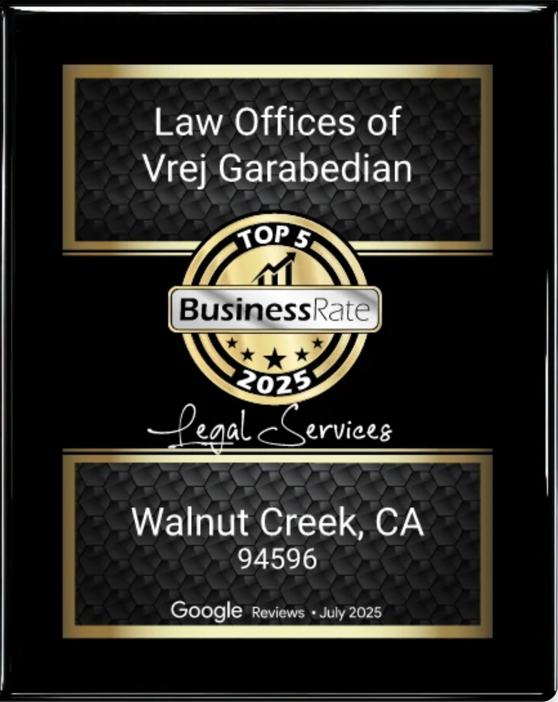 Law Offices of Vrej Garabedian in Walnut Creek, CA (2)