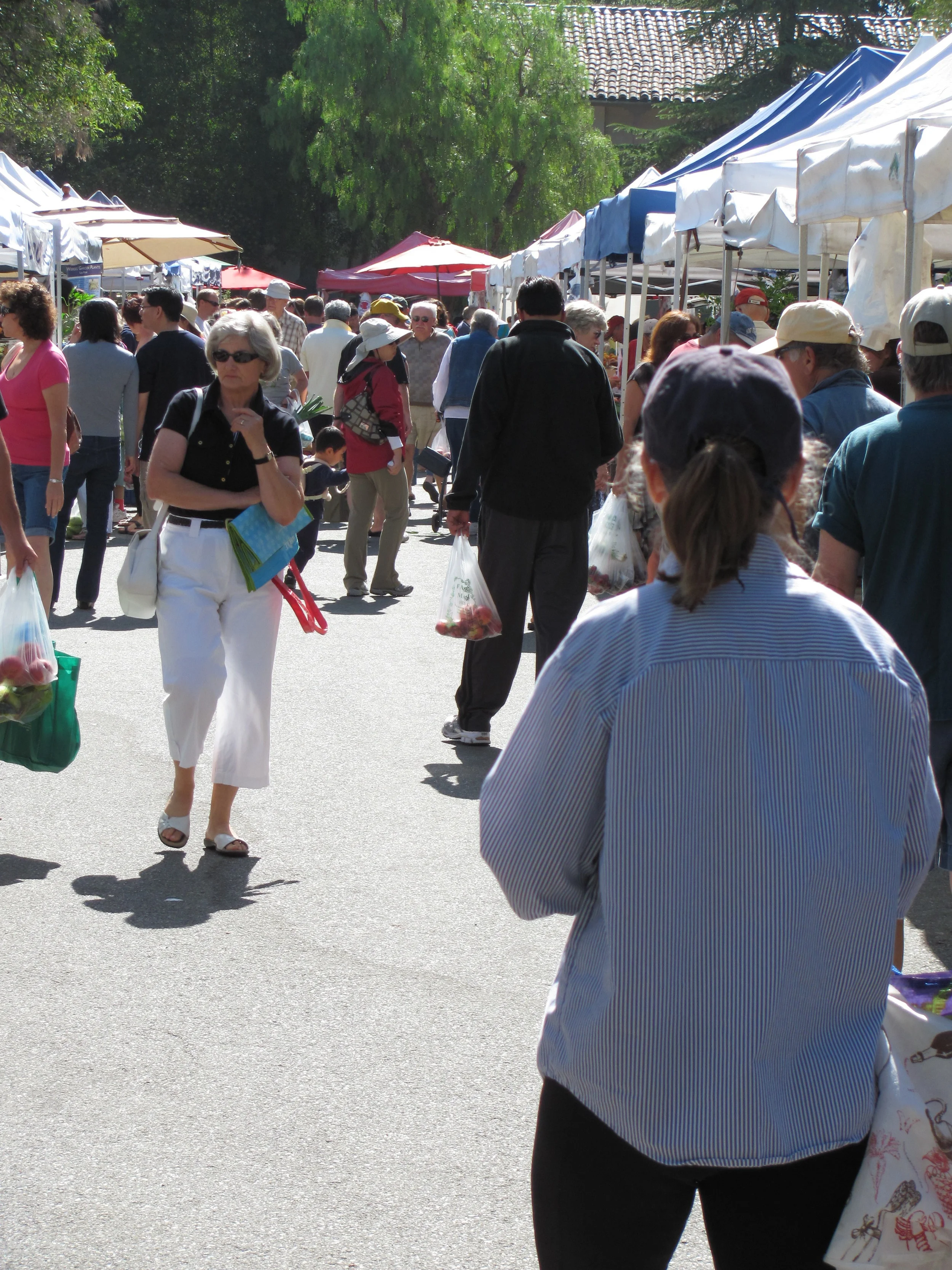 Saratoga Farmers' Market at West Valley College in Saratoga, CA