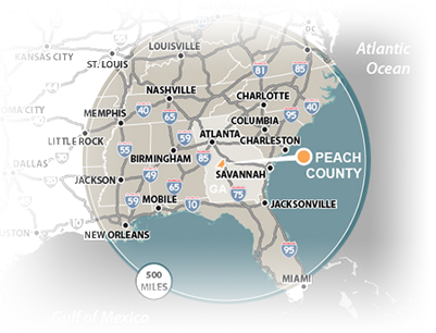 Development Authority of Peach County, Georgia in Fort Valley, GA