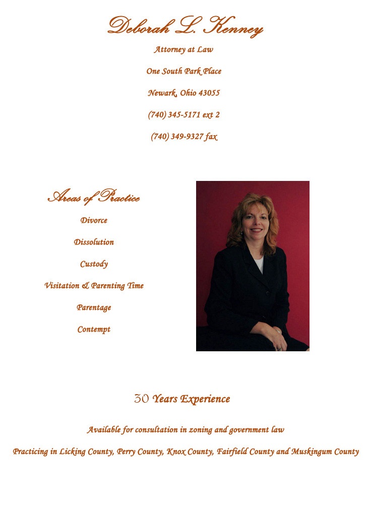 Kenney Deborah L Atty At Law in Newark, OH