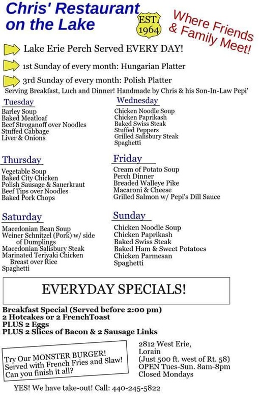 Chris' Restaurant in Lorain, OH