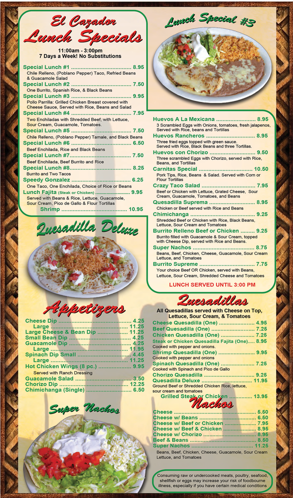 El Cazador Méxican Grill in Leeds, AL