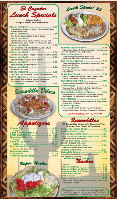 El Cazador Méxican Grill in Leeds, AL (2)