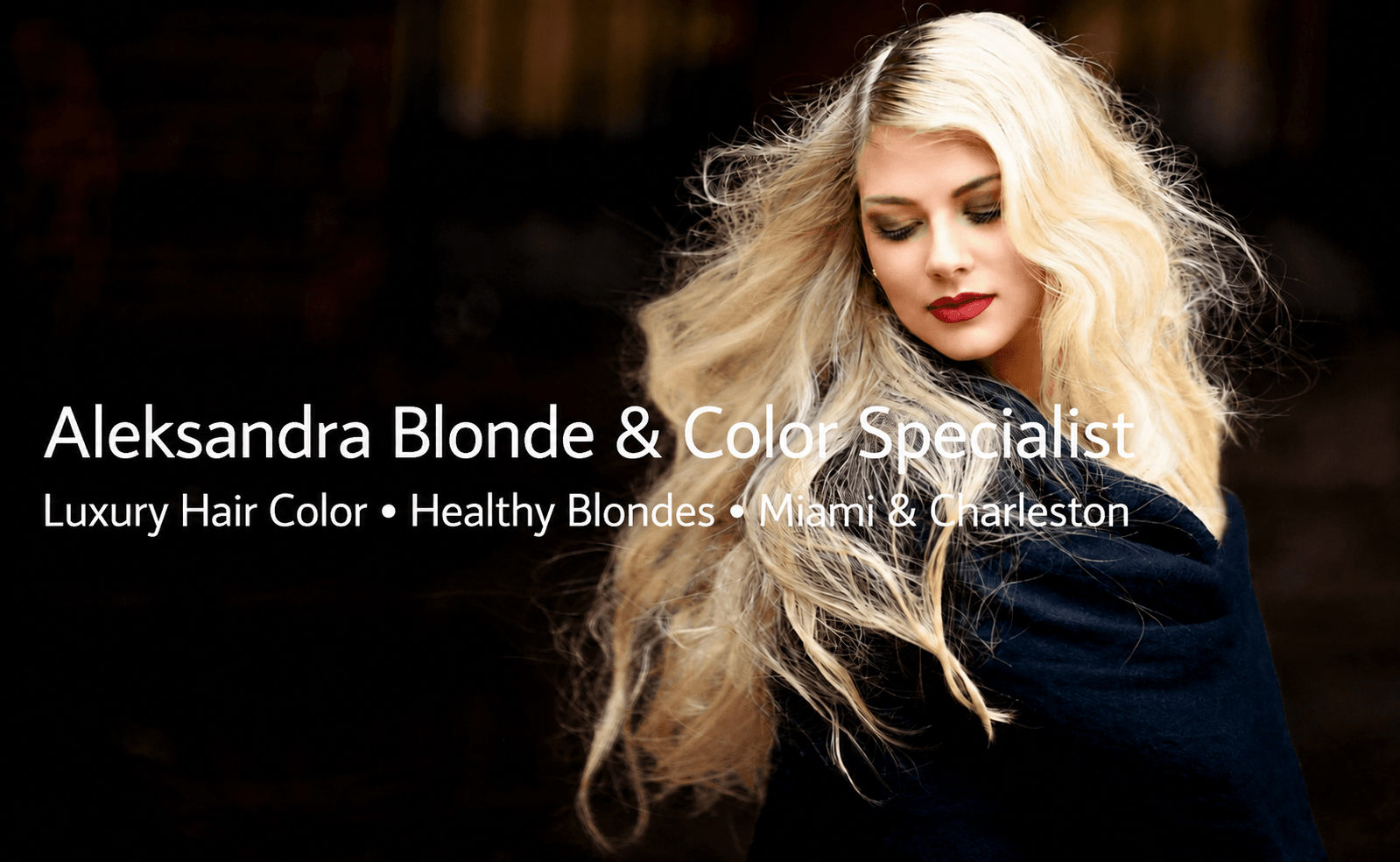 Hair Stylist Aleksandra in Surfside, FL